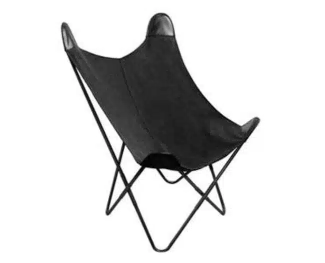 location fauteuil papillon noir