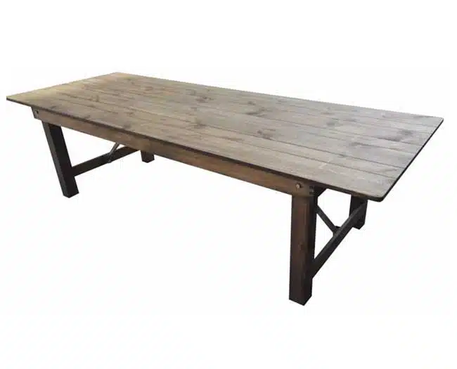 location table bois rustique