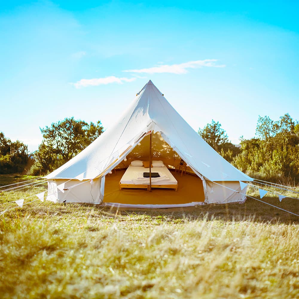 tente tipi lodge experience 2 personnes